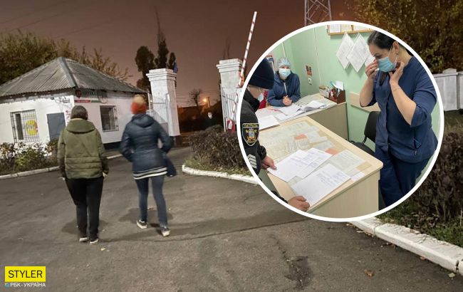 В Николаеве разъяренные родственники пациентки выломали дверь в больницу: искали кислород