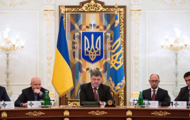 Порошенко завтра збере засідання РНБО
