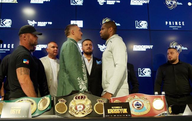 Усик &ndash; Дюбуа. Чемпіон і претендент зважилися перед боєм: відео