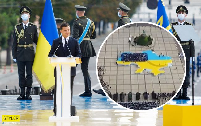 Вокруг концерта ко Дню Независимости новый скандал: причина - сине-желтая сцена