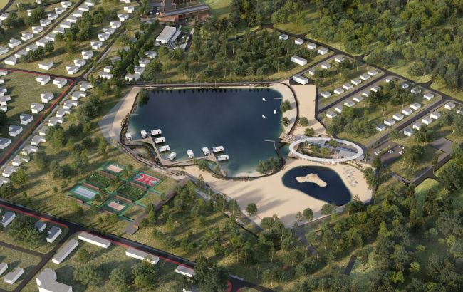 Дивіться, яке кластерне містечко скоро зведуть під Києвом: перші фото