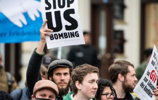 В Германии тысячи людей перед Пасхой протестовали против войны