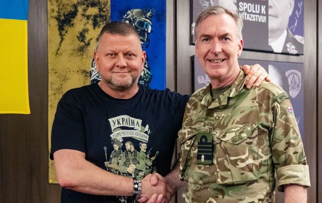 Залужный встретился с начальником Штаба обороны Британии: обсудили потребности ВСУ