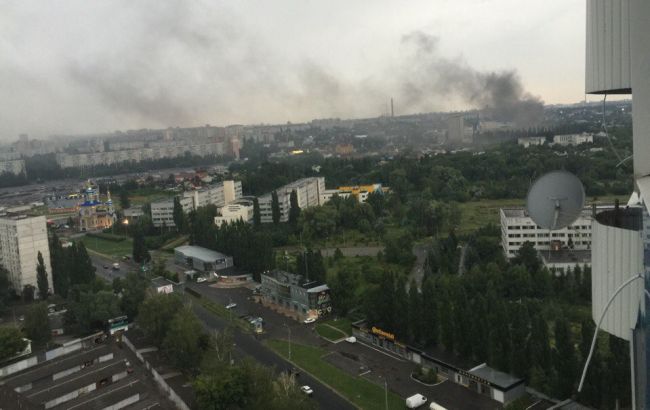 Пожар в Харькове: огонь локализован, пострадавших нет