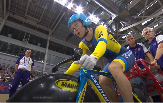 Украинка Старикова завоевала второе серебро на чемпионате Европы по велотреку