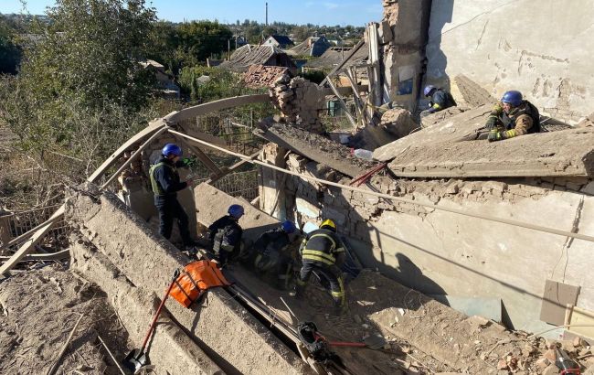 У Нікополі завершили розбір завалів. У МВС повідомили про чотирьох загиблих