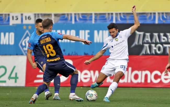 "Динамо" безвольною поразкою "Дніпру-1" закрило тур Прем'єр-ліги