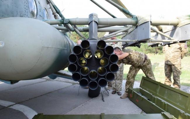 Порошенко показал видео успешных испытаний реактивных снарядов "Оскол"