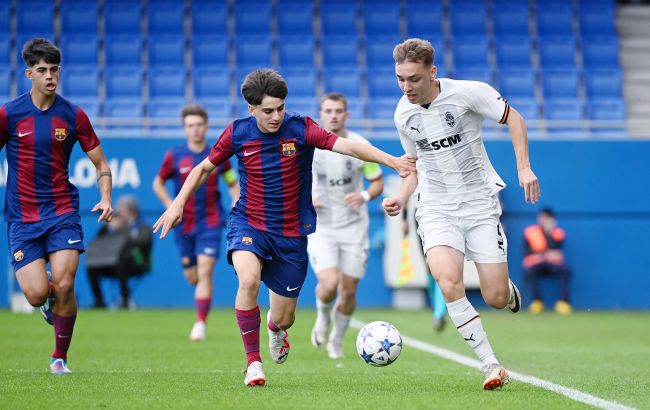 "Шахтар" U-19 зазнав фіаско від ровесників із "Барселони" в Юнацькій лізі УЄФА