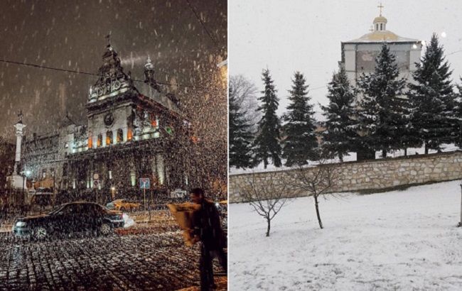 Украину засыпает снегом: появились впечатляющие фото