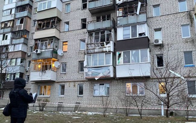 У Київській області є пошкодження внаслідок падіння уламків дронів