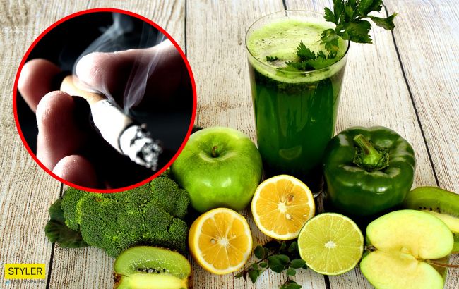 Эти продукты быстро очистят организм курильщика от токсинов: запомните их