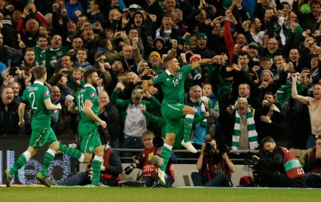 Сборная Ирландии вышла на Евро-2016