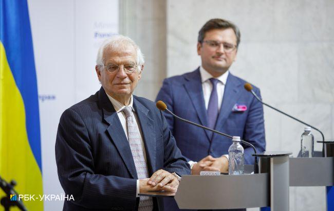 Боррель провів переговори з Кулебою на тлі фейків росіян про "брудну бомбу"