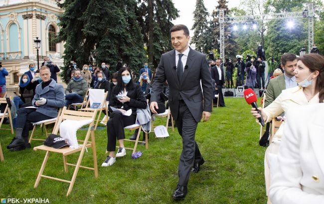 Завтра Зеленский даст пресс-конференцию: в ОП назвали время и место