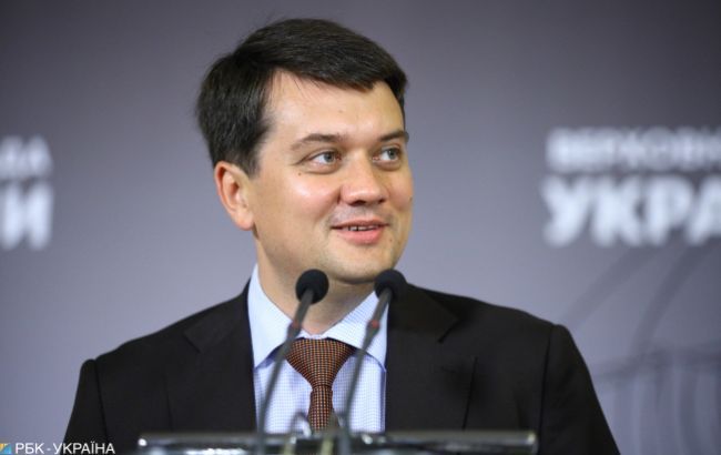 Разумков рассказал, когда партия "Слуга народа" выберет нового председателя