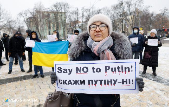 Антирейтинг Путина в Украине приблизился к 100%