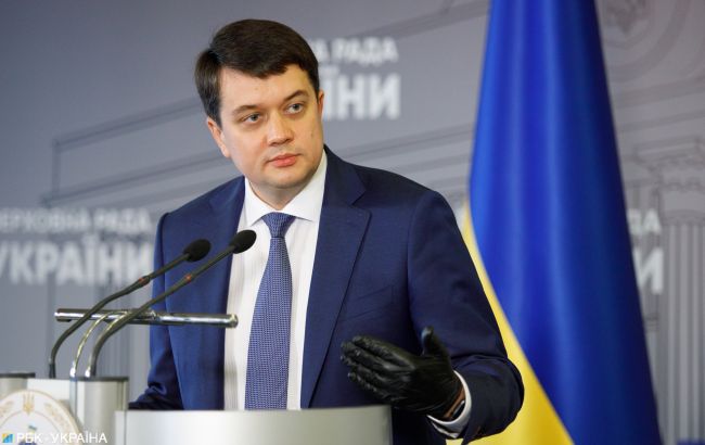 Разумков объяснил отклонение постановления о годовщине окончания Второй мировой войны