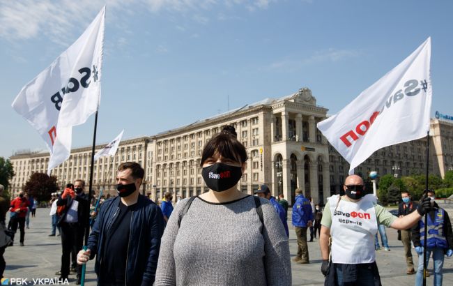 Половина украинцев недовольны направлением развития страны