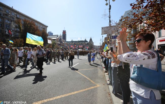 Обнародована карта перекрытия центра Киева на День независимости