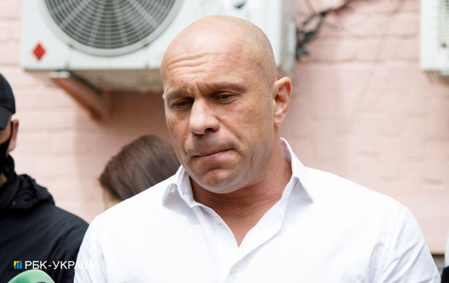 Кива влаштував новий "перфоманс" у Києві: цього разу з вогнем