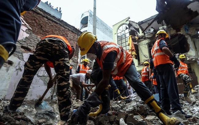 В Индии обрушился дом: есть жертвы