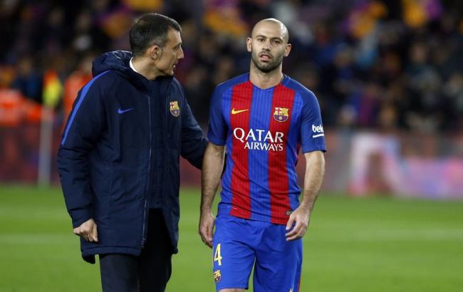 Маскерано задумався про відхід з "Барселони"