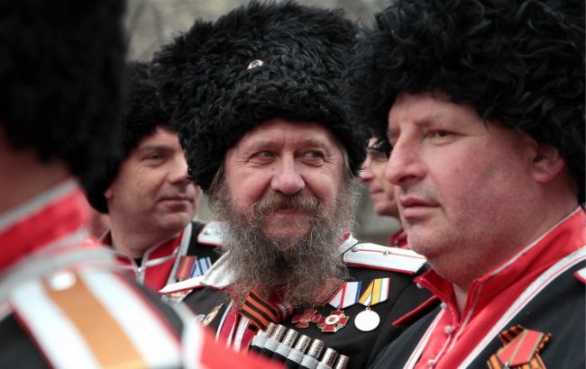 В России кубанских казаков наградили за охрану крымского "референдума"