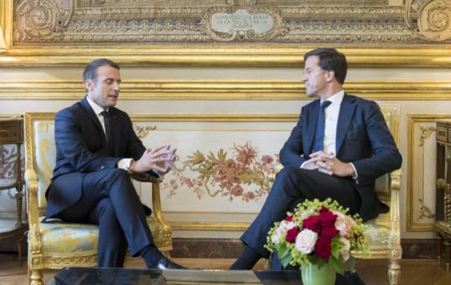 Выборы в Европарламент: Макрон и Рютте создают новый союз