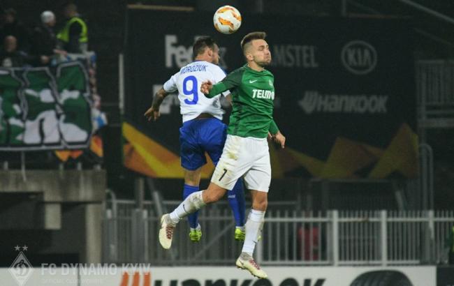 Динамо - Яблонец 0-1: видео гола и обзор матча