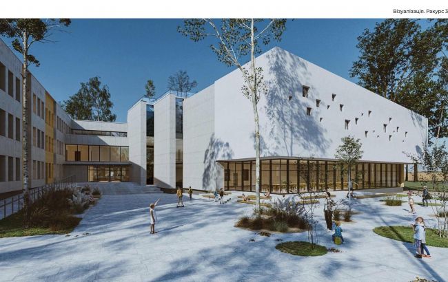 У Миколаєві відбудують школу, зруйновану росіянами: перші фото проекту