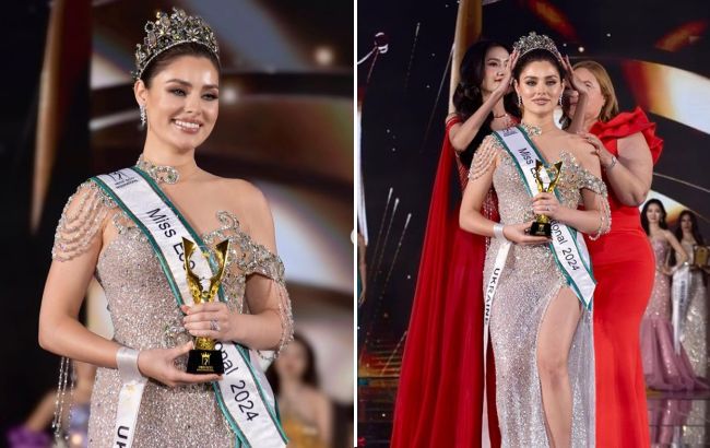 Українка Ангеліна Усанова перемогла на конкурсі Miss Eco International-2024 в Єгипті. Фото красуні