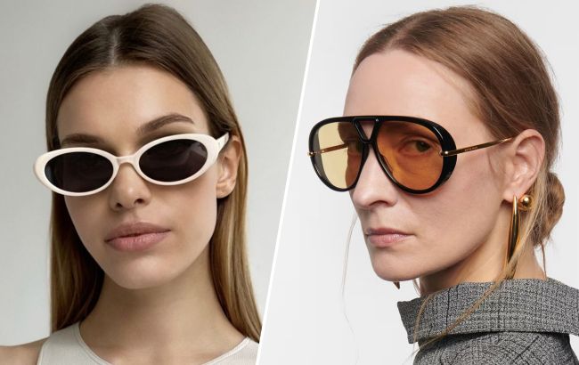 Трендові сонцезахисні окуляри літа 2025 (колаж: РБК-Україна)