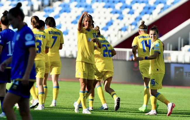 Жіноча збірна України зберегла позиції в рейтингу ФІФА