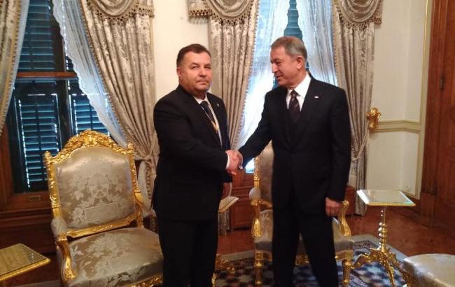 Полторак обсудил с министром национальной обороны Турции безопасность в Черноморском регионе