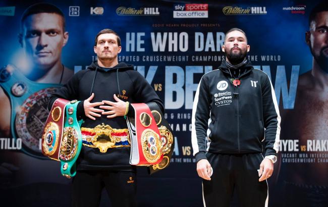 Усик - Беллью: онлайн трансляция