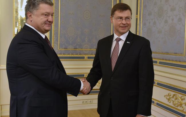 Порошенко надеется на положительное решение по траншу от ЕС