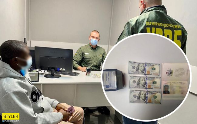 "Студент" из Нигерии со взяткой рвался в Одессу, чтобы углубленно учить украинский язык