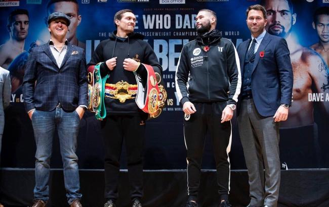 Усик - Беллью: прогноз букмекерів