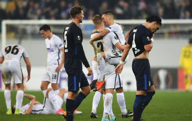 Украина поднялась на 8 место в таблице коэффициентов УЕФА