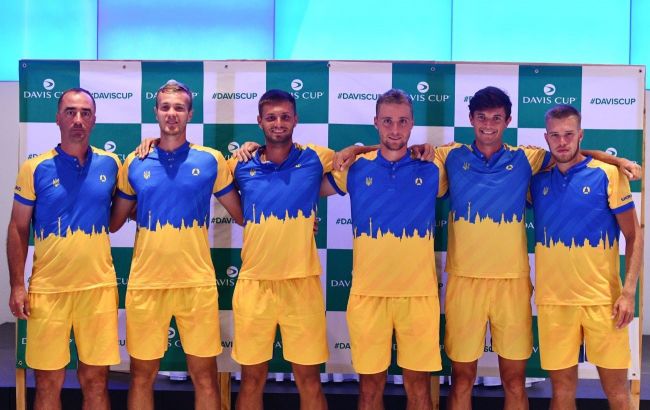 Тенісна збірна України отримала графік матчів у Кубку Девіса