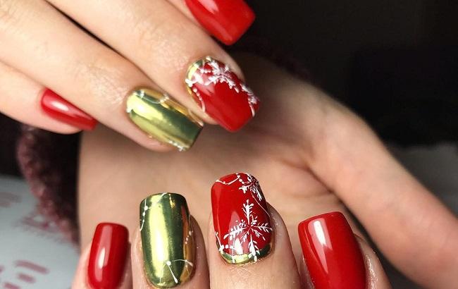 Новорічний манікюр 2019: актуальні варіанти