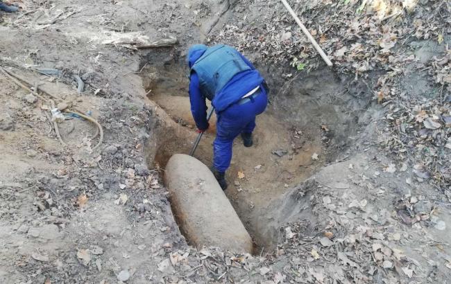 Возле Белой Церкви обнаружили три немецкие авиабомбы