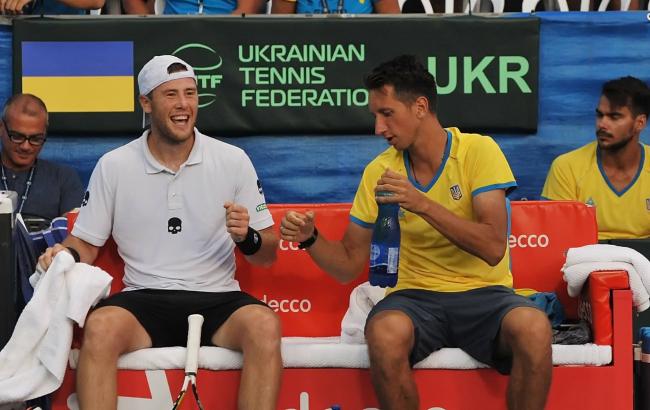 Сборная Украины завершила год на 32 месте в рейтинге Кубка Дэвиса