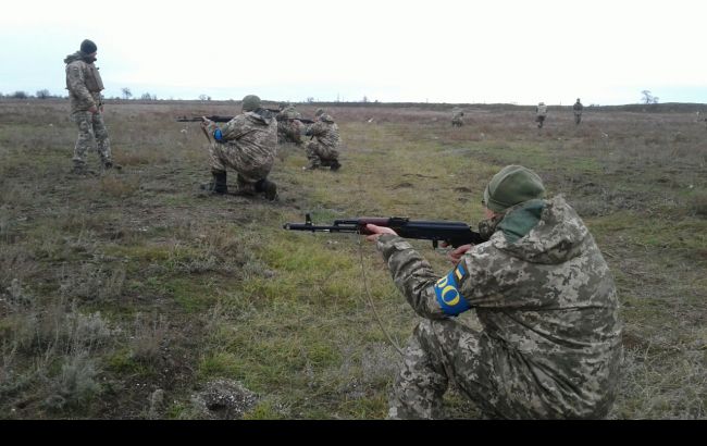 В Херсонской области проходят тактические военные учения