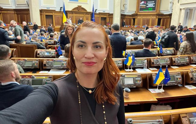 Уламок "шахеда" влучив у будинок нардепки Стефанишиної: у квартирі були діти