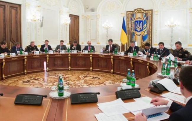 Сегодняшнее заседание СНБО назначено на 17:00