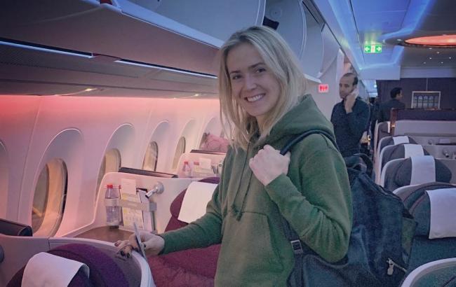 Свитолина вылетела в Австралию на первый турнир сезона