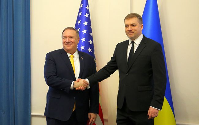 Загороднюк и Помпео обсудили ситуацию с безопасностью в Украине