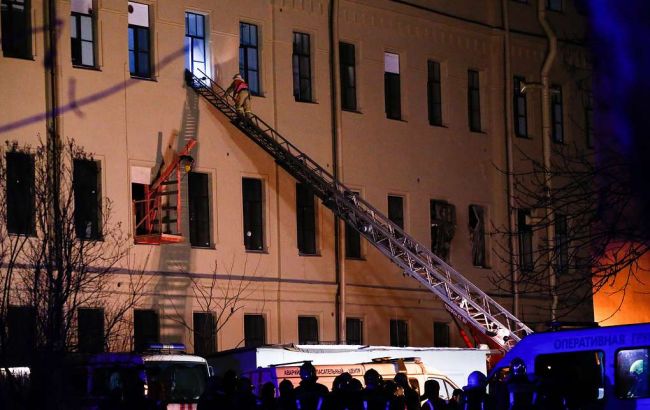 В Санкт-Петербурге обрушилось здание университета